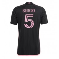 Camisa de time de futebol Inter Miami Sergio Busquets #5 Replicas 2º Equipamento 2024-25 Manga Curta